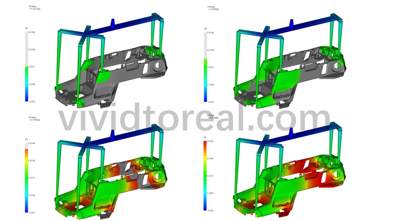 Drone Middle Housing CAE